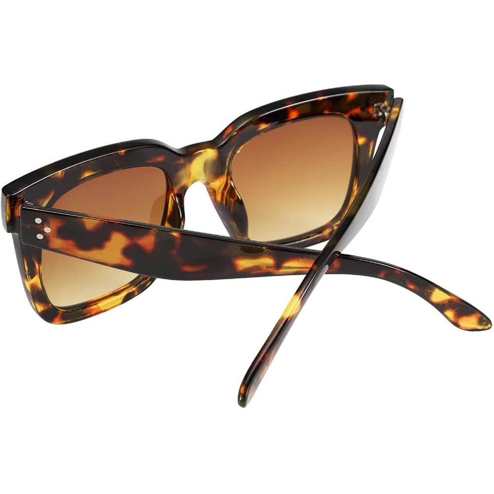 Women's Oversized Sunglasses Luxury Square Classic Retro Style - Alex - Teddith - US