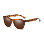 Polarized Sunglasses for Men/Women Gradient Wayfarer Frame - Leopard - Teddith - US