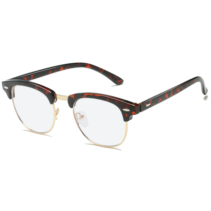 Blue Light Blocking Glasses for Computer Clubmaster Frame - Tiger - Teddith - US