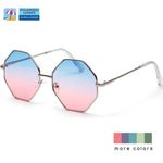 Sunglasses for Women Polygon UV400 Lenses Shades - Teddith - US