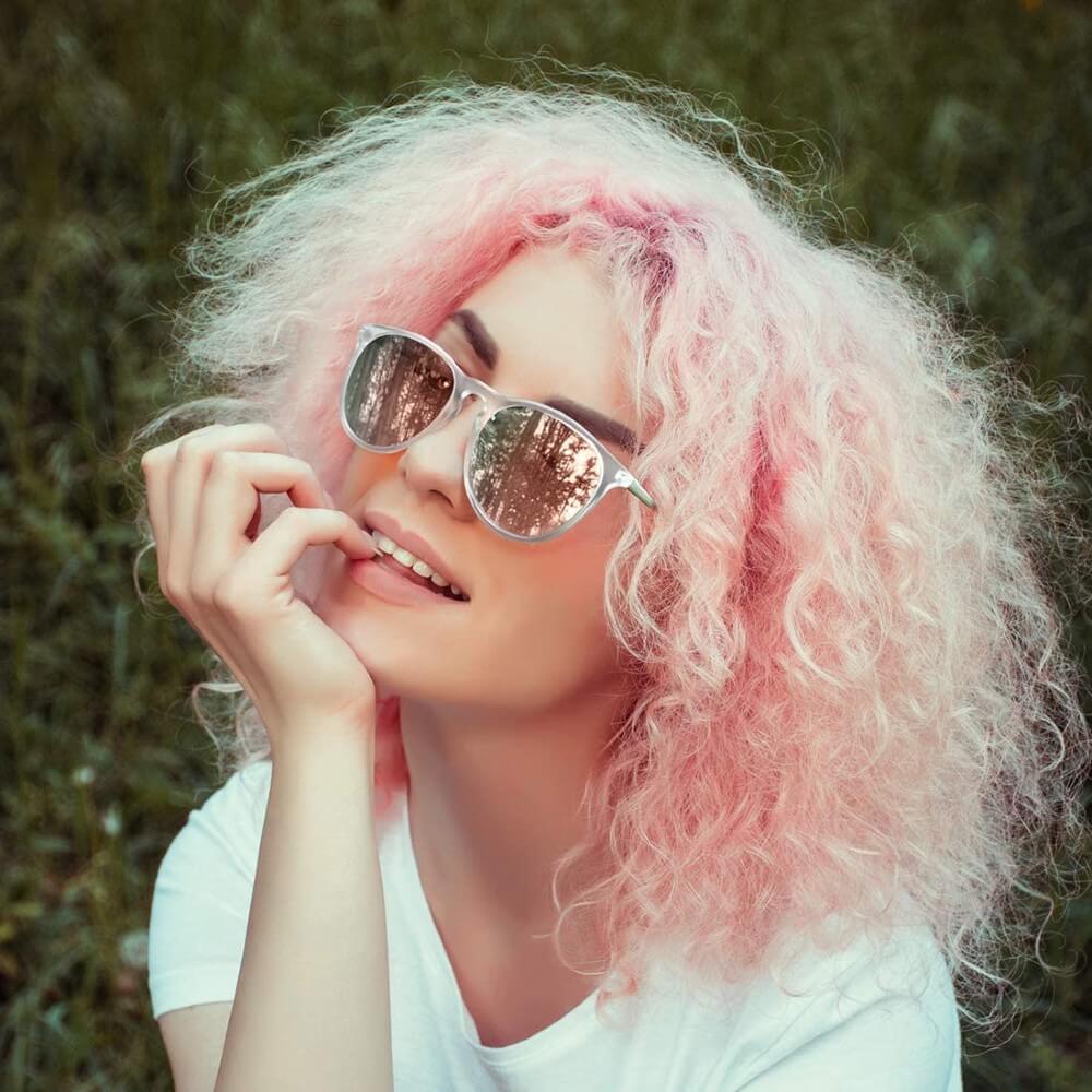 Polarized Sunglasses for Women Vintage Retro Round Frame - Maggie - Teddith - US