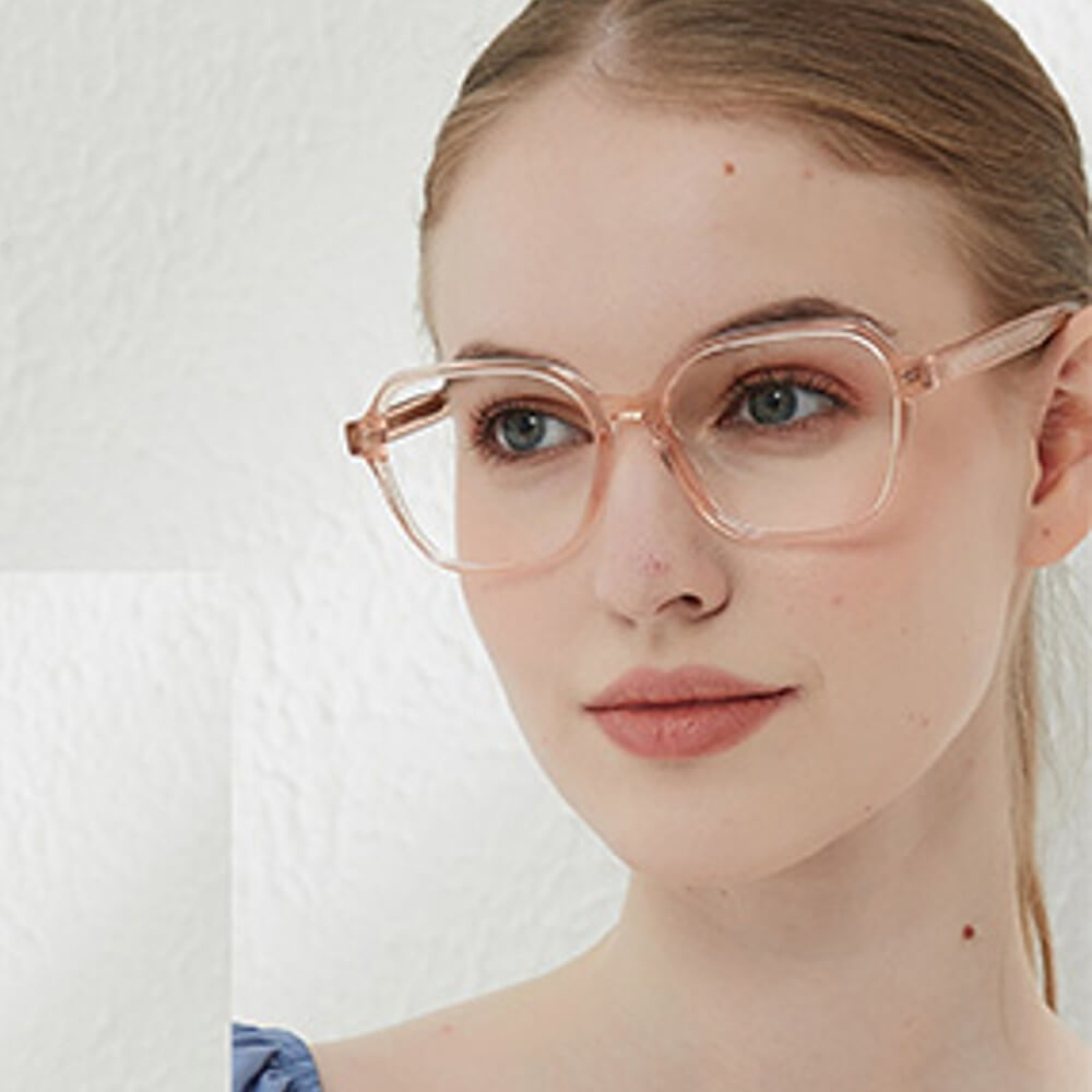 Blue Light Blocking Glasses for Computer Gaming Square Frame - Gaia - Teddith - US