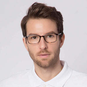 Blue Light Blocking Glasses for Computer Gaming Square Frame - Bock - Teddith - US