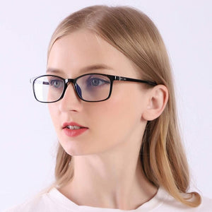 Blue Light Blocking Glasses for Computer Gaming Square Frame - Bock - Teddith - US