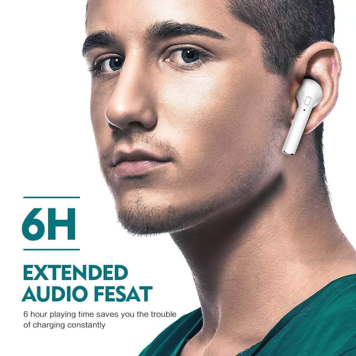 Bluetooth Headphones Earbuds with Charging Case - Teddith - US