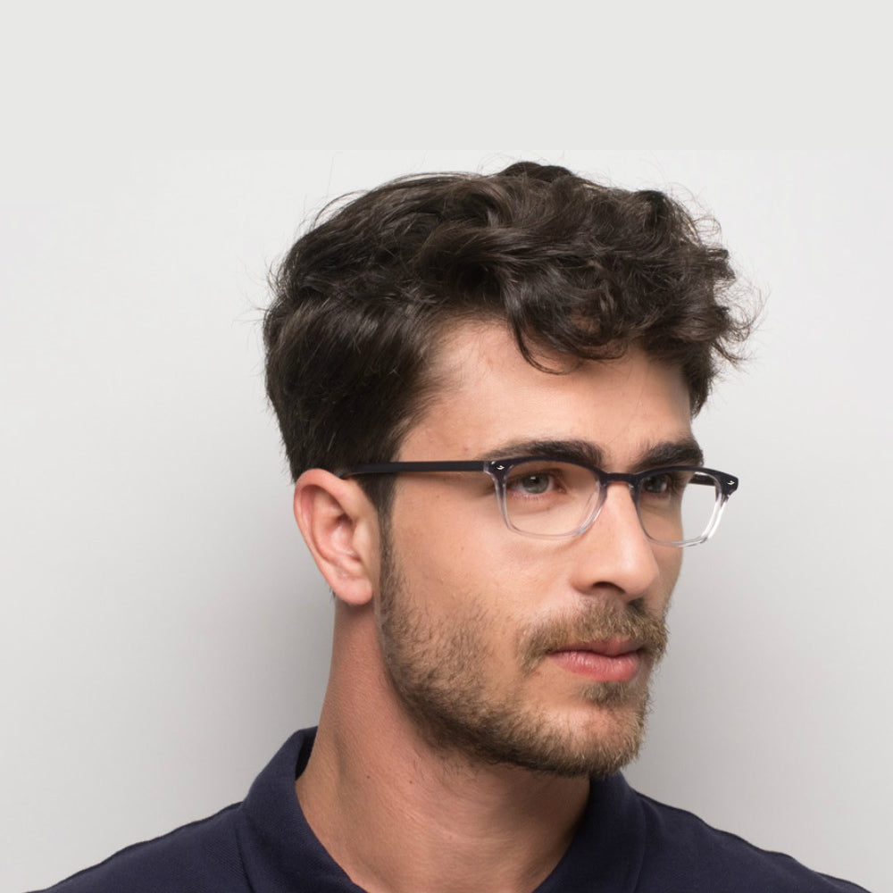 Blue Light Blocking Progressive Multifocal Reading Glasses - B/Clear - Teddith - US