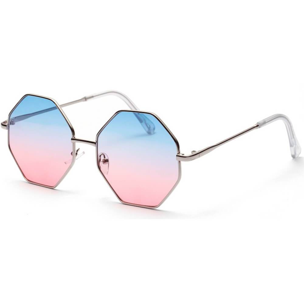 Sunglasses for Women Polygon UV400 Lenses Shades - Teddith - US