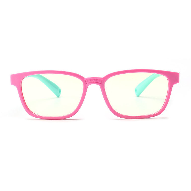 Blue Light Blocking Computer Screen Reading Glasses for Kids Ages [3-9] - Malik - Teddith - US