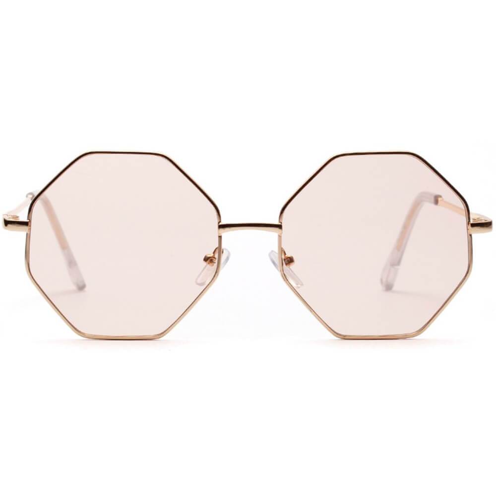Sunglasses for Women Polygon UV400 Lenses Shades - Teddith - US