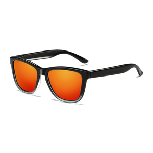 Polarized Sunglasses for Men / Women Gradient Wayfarer Frame - Red - Teddith - US