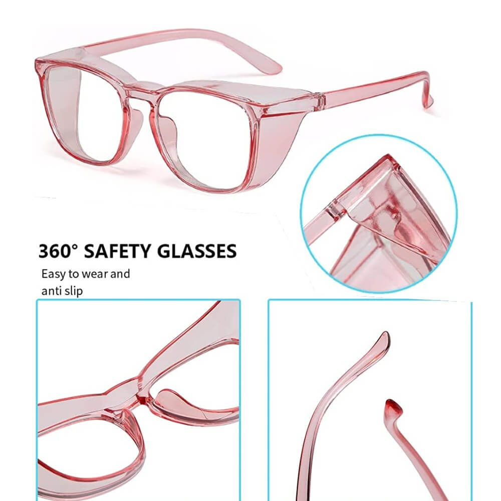 Stylish Safety Goggles Anti-Fog Blue Light Blocking Anti-Dust UV Protection Glasses - Teddith - US