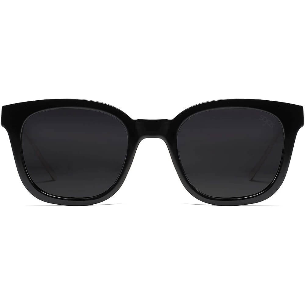 Classic Square Polarized Sunglasses Retro Trendy UV400 Sunnies for Women Men - June - Teddith - US
